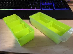 Drawer Separators for Akro-Mils 64-Drawer Organizer