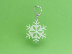 Earrings Snowflake 4