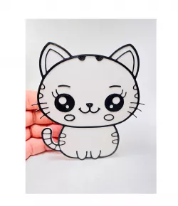 Easy Dual-Color Kitty-Cat