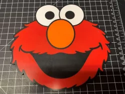Elmo Face, Sesame Street, MMU, Multi Material