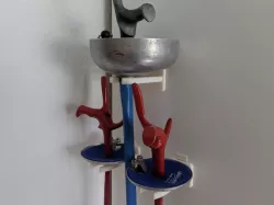 Epee/foil fencing weapon holder