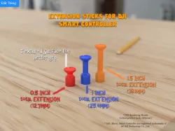 Extension Sticks for DJI Smart Controller