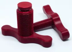 Fidget spinner press handles
