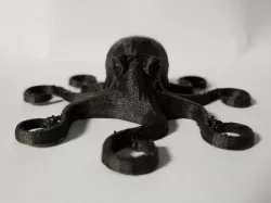 Flexible Octopus Fridge Magnet