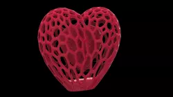 Floating Heart ~ A 3D Printer stress test