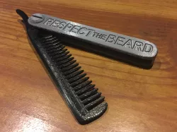 Folding Beard Comb