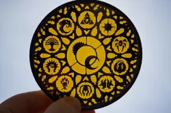 Glass of the Guildpact Coaster