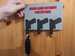 Glock keychain holder/hanger
