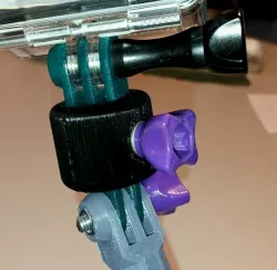 GoPro 360 rotating swivel mount