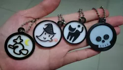 Halloween key chain