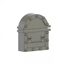 Hero Quest board game chest