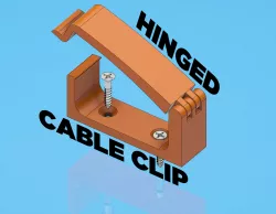 Hinged Cable Clip