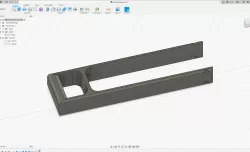 Hitch / Handle for RcTestFligh Snowcat