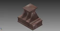 HO Scale Bridge Shoe (Pedestal)