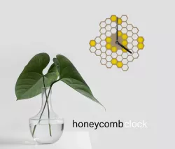 Honeycomb Clock