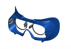 HP Reverb G2 Face Cover with/without Spectacle lenses Inserts - better FOV / SweetSpot / wider Version - supportless - even easier to print