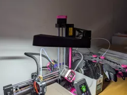 Hue Play Lightbar Mount v2 for Prusa Mini(+)