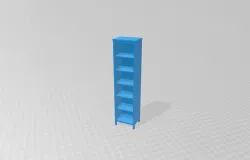 IKEA HEMNES short library