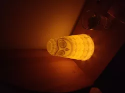 Ikea Solbo Owl Nightlamp Shader - Hull to darken / color the kids nightlight