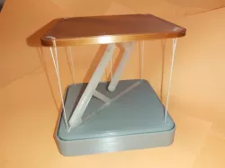 Impossible Table with hide tension