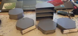 Interlockable Sorting Cups - Storage racks