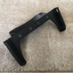 iPad mount for headrests (9,7" with case)