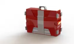 Iron Man Mark V Suitcase