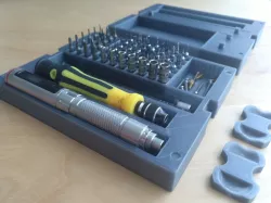 IronBox - ES120 electrical screwdriver box with 4mm hex nut holder