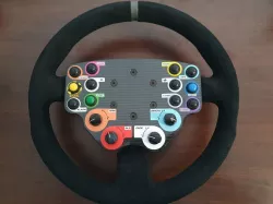 Ken Block's 2016 Ford Focus RS RX steering wheel