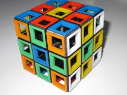 Lattice Rubik's-Style Cube Puzzle (MMU & Non-MMU)