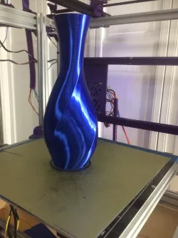 Lightly Twisted Tall Vase