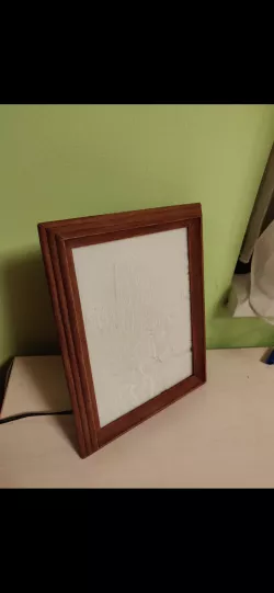 Lithophane frame