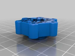 Losi LMT Wheel to 12mm hex adapter