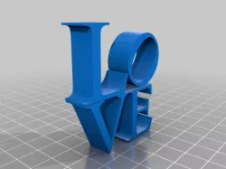 LOVE ( Letters ) Wall ART