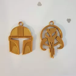Mandalorian Keychains