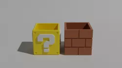 Mario vases