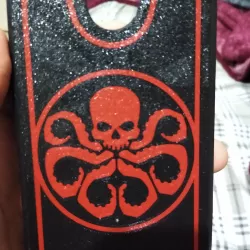 (Marvel) hydra inspired phone case for moto G7 power (Does not fit other g7)