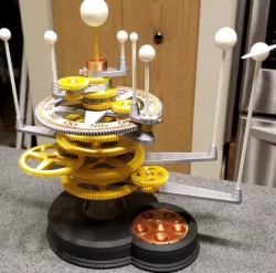 Mechanical Planetarium - Tuned
