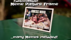 Meme picture frame