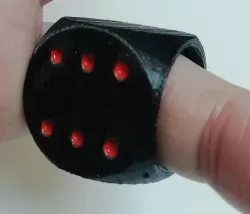 Miami dice rings