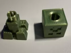Minecraft Mini Creeper head