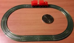 Miniature Train cars and tracks