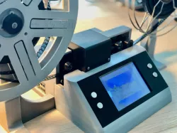 New film plate for 3d printed 8mm film scanner