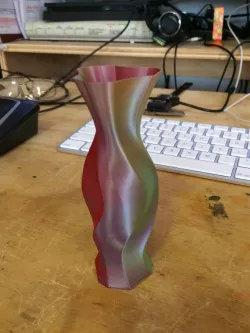 Odd Base Twisted Vase