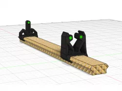 Optic Fibre Sight For Airsoft/Gel Ball