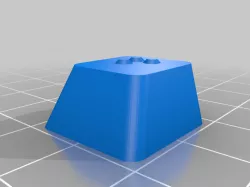 Parametric Braille Keyboard [Cherry MX Keycap]