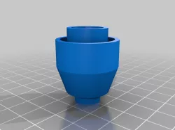 Parametric Pipe Adapter (OpenSCAD)