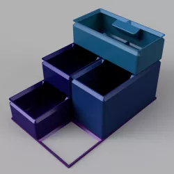 Parametric stackable boxes