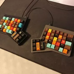 PCB Free Weighted Ergodox