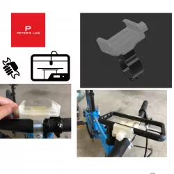 Phone/flashlight bike mount